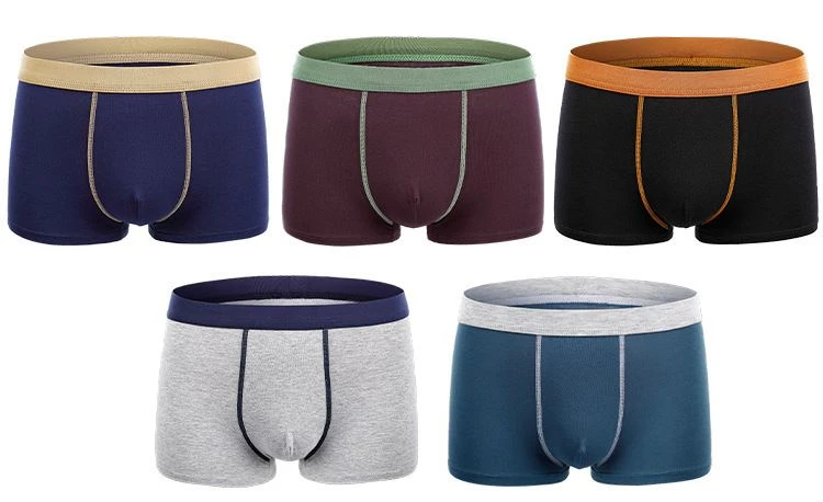 Fashionable men's boxers with multi colors